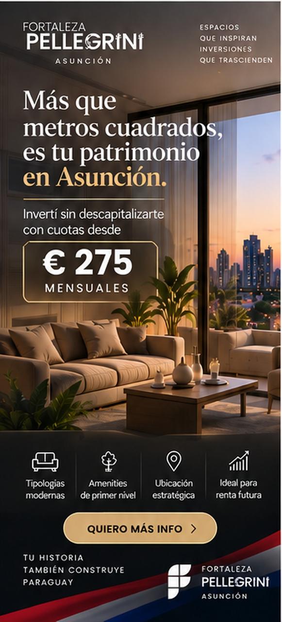 ASUNCION: more than square meters—equity with euro installments